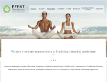 Tablet Screenshot of efektcentrum.sk